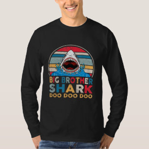 T-shirt Big Brother Shark Doo Doo Doo Tee Pères Parfaits