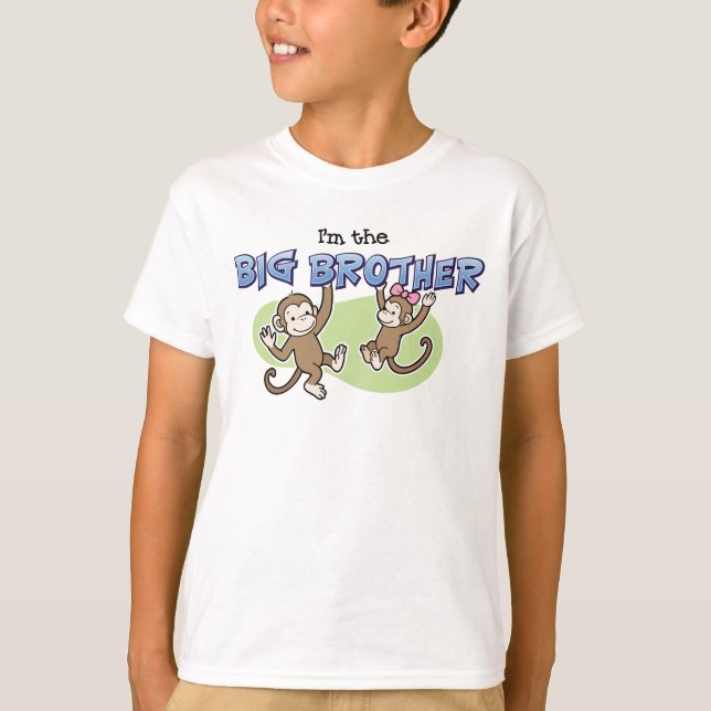 T-shirt Big Brother - Singe (Devant)
