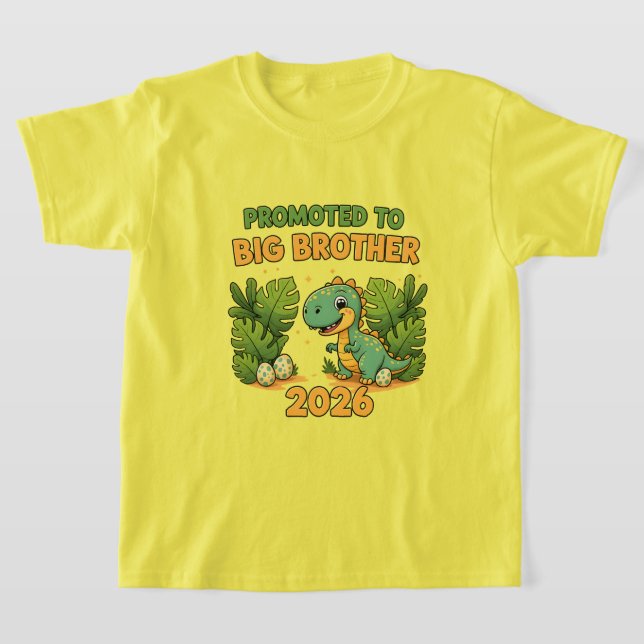 T-shirt Big Brother to Be 2026 Promoted to Big Brother (Poser)