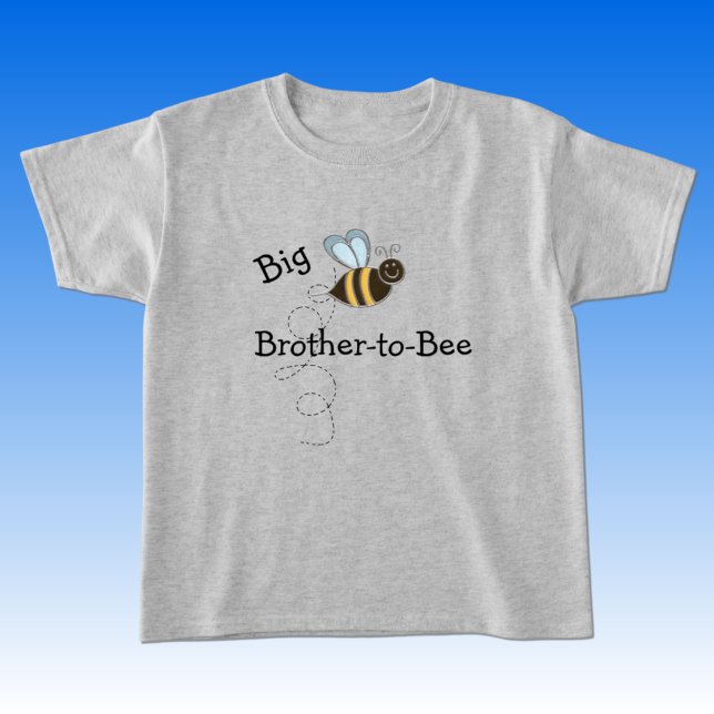 T-shirt Big Brother-to-Bee Baby Shower  (Créateur téléchargé)
