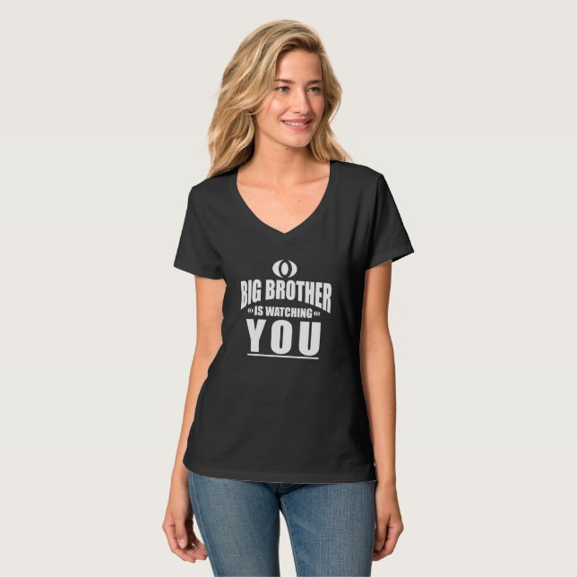 T-shirt Big Brother Vous Regarde (Devant entier)