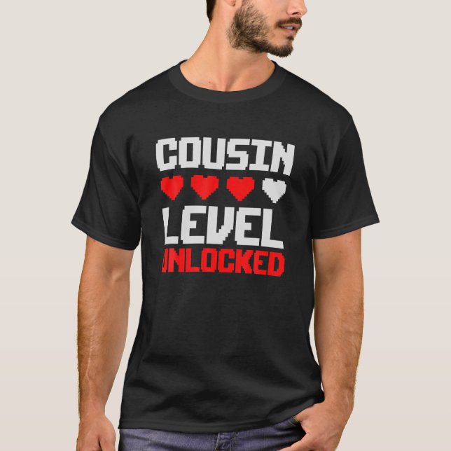 T-shirt Big Cousin Gamer (Devant)