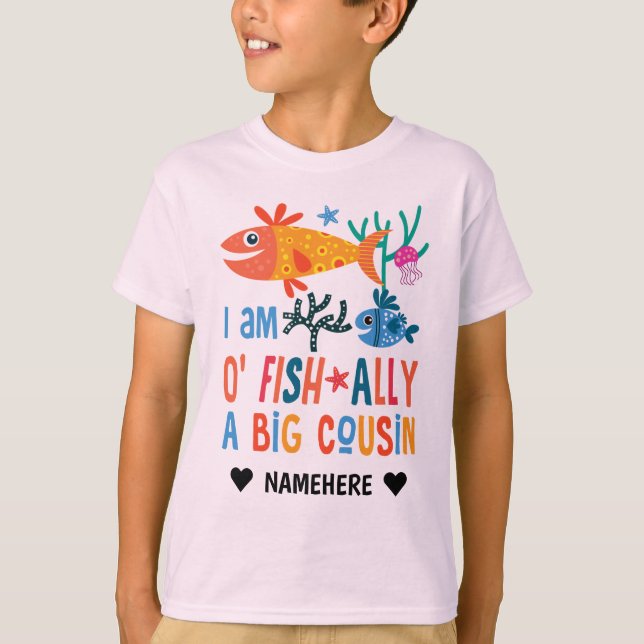 T-shirt Big Cousin - Officiellement un Big Cousin (Devant)