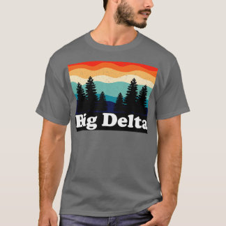 T-shirt Big Delta Alaska Retro