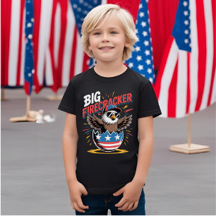 T-shirt Big Firecracker 4 juillet Correspondance 4 juillet