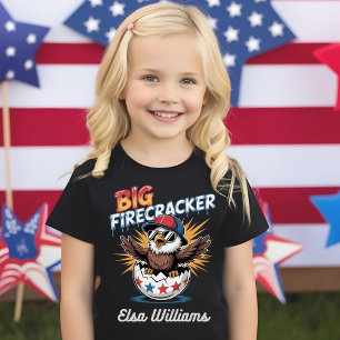 T-Shirt Big Firecracker 4 juillet famille de correspondanc
