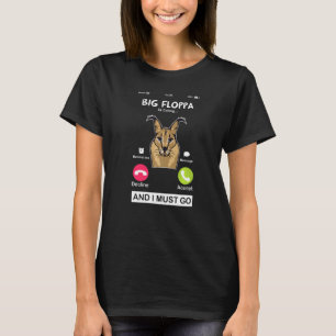 T-shirt Big Floppa Appelle Caracal Big Cat Memes  Chat Fl
