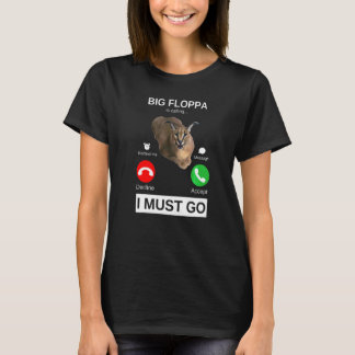 T-shirt Big Floppa Appelle Caracal Gros Chat Mème Chat Fl