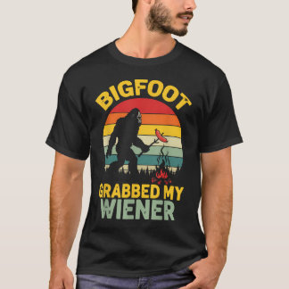 T-shirt Big Foot a attrapé mon petit pain de Vienne Sasqua