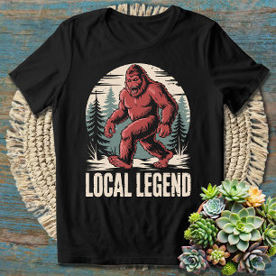 T-shirt Big Foot Yeti Funny Légende locale - Humoristique