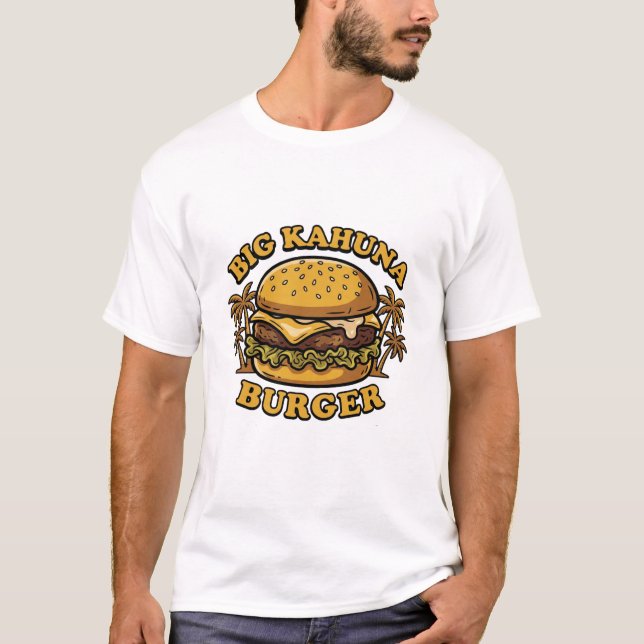 T-shirt Big Kahuna Burger Retro  (Devant)