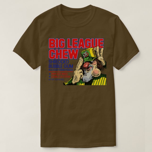 T-shirt Big League Chew Gum (Design devant)