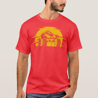 T-shirt Big Monster Truck Yellow 2