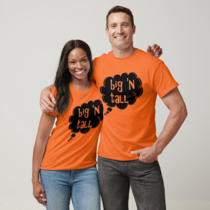 T-shirt Big 'n Tall par dalDesign (L-4xl)