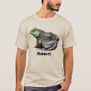 T-shirt Big Old Bullfrog Ribbit Drôle