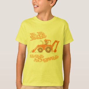 T-shirt Big Orange Digger
