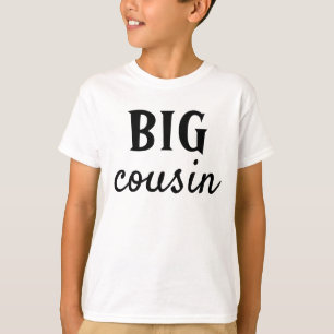 T-shirt BIG ou LIL, cousin frère soeur personnalisé