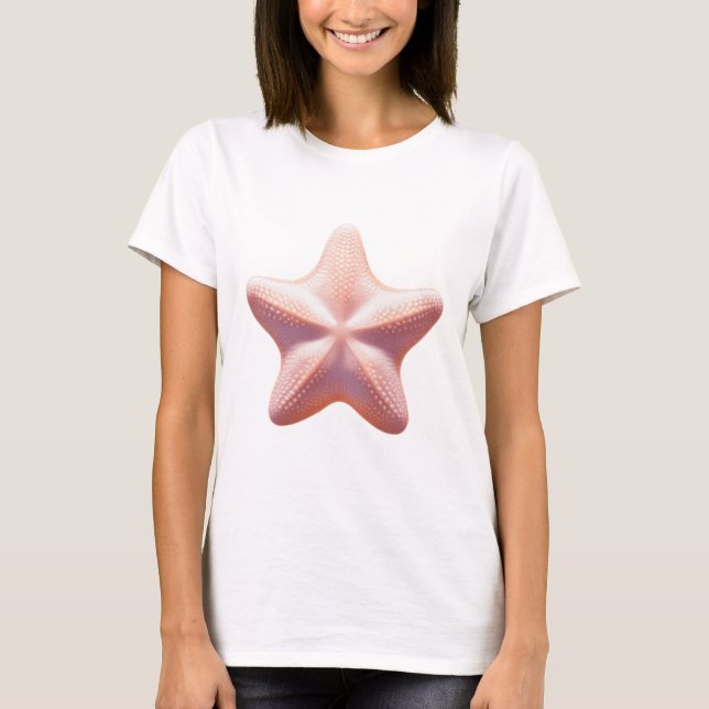 T-shirt Big Pink Starfish (Devant)
