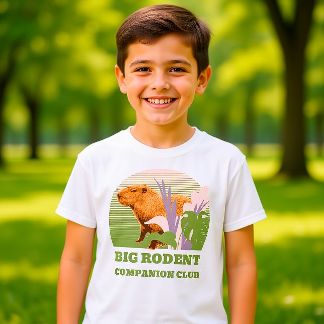 T-shirt Big Rodent Companion Club Capybara (Créateur téléchargé)