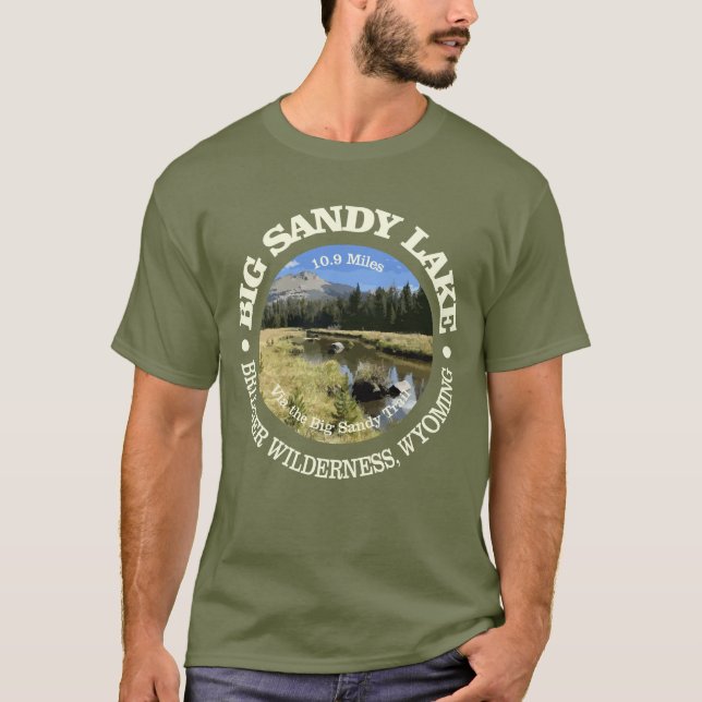 T-shirt Big Sandy Lake (OBP) (Devant)