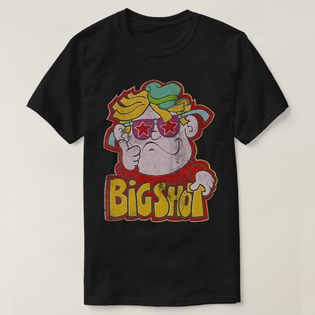 T-shirt Big Shot les années 70 bonbon esthétique (Design devant)