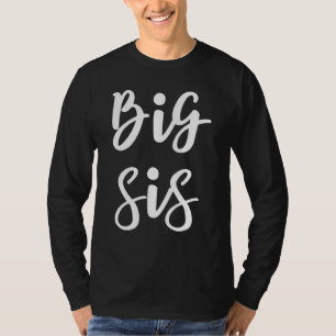 T-shirt Big Sis Pour Big Little Brother Et Soeurs Frères