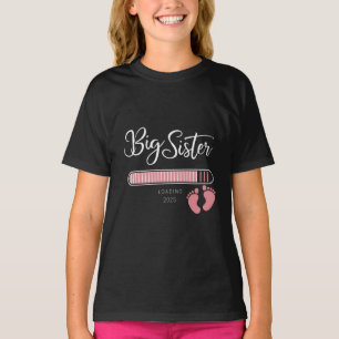 T-shirt Big Sister 2025 Chargement de Faire-part de grosse