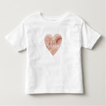 T-shirt Big Sister Abstract Heart – Modern Family 
