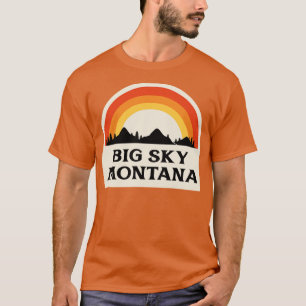 T-shirt Big Sky Montana Retro
