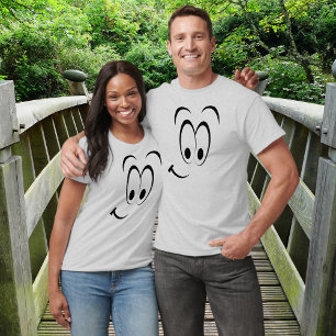 T-shirt Big Smiling Face Unisex