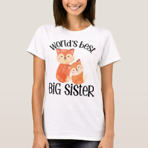 T-shirt Big Soeur Fox Baby Faire-part