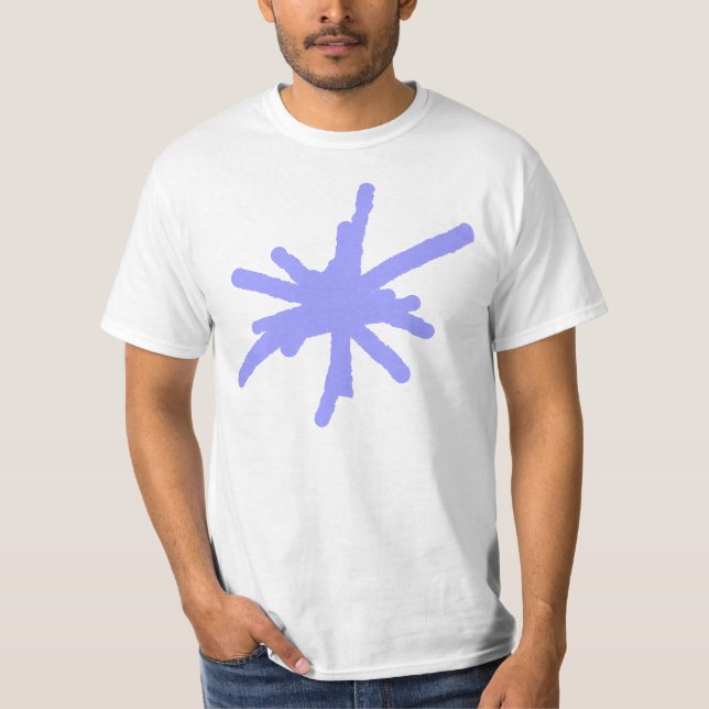 T-shirt Big Spark - Pastel Blue (Devant)