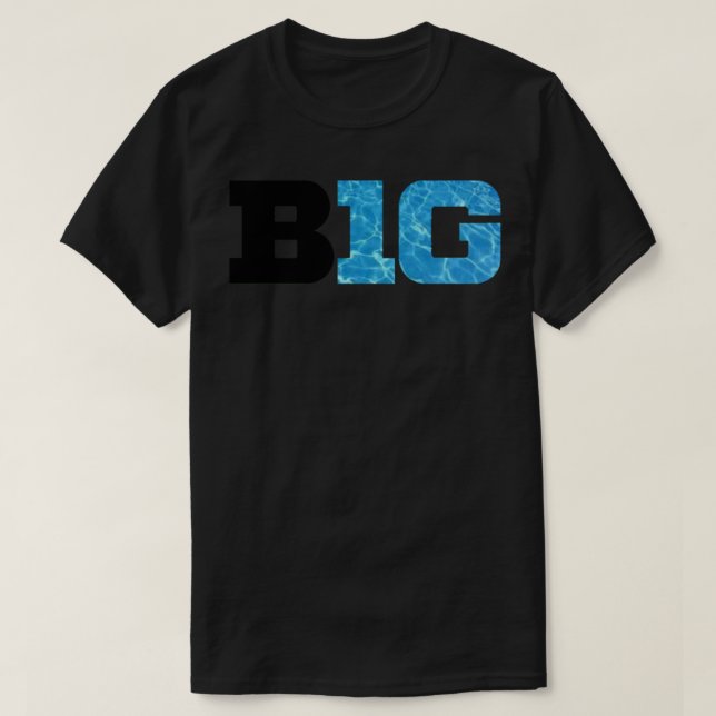T-shirt BIG TEN Conference Light Logo  Sticker (Design devant)