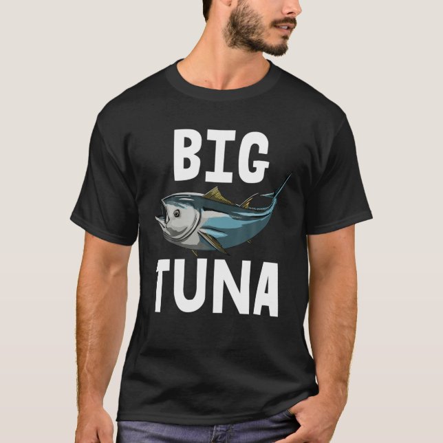 T-shirt Big Tuna Poisson Ts Femmes Poisson Offshore Tee -  (Devant)