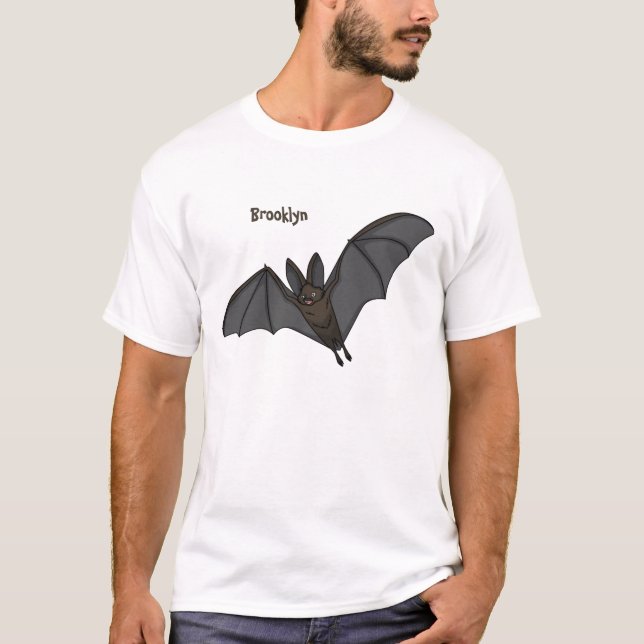 T-shirt Big Vampire a demandé de la cartographie (Devant)