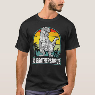 T-shirt Bigbrosaurus Rex Dinosaur Big Bro Saurus Brother F