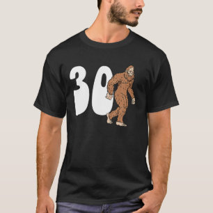 T-shirt Bigfoot 30E Trente Anniversaire Sasquatch 30 Ans