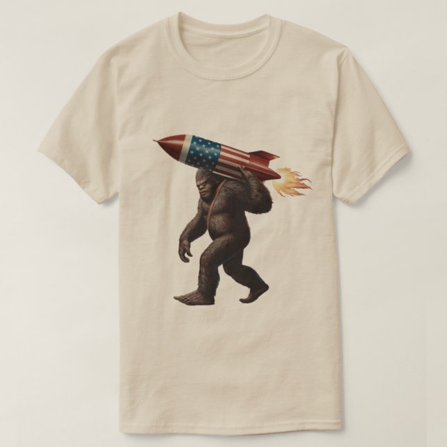 T-shirt Bigfoot 4 juillet (Design devant)