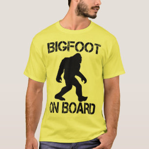 T-shirt Bigfoot à bord Funny Bigfoot