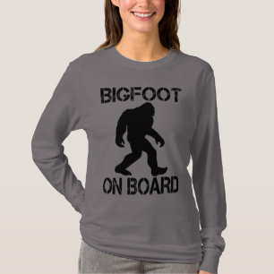 T-shirt Bigfoot à bord Funny Bigfoot