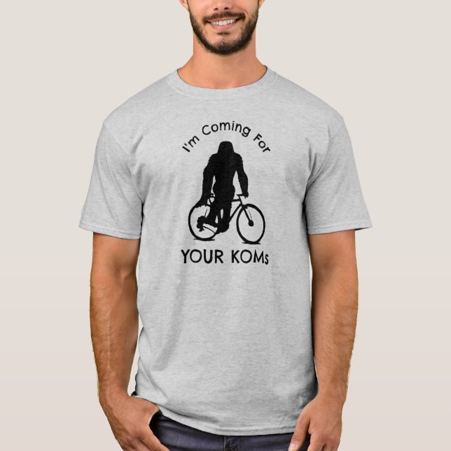 T-shirt Bigfoot arrive pour vos KOMs (Devant)