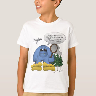 T-shirt Bigfoot attrape plan avec Net