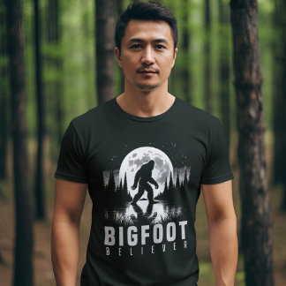 T-shirt Bigfoot Believer, Sasquatch Fans & Cryptid Enthu