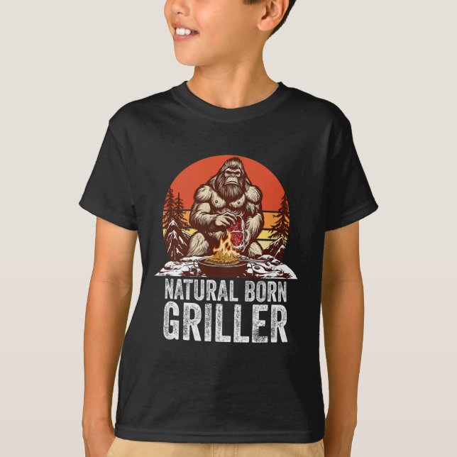 T-shirt Bigfoot Byrbeque (Devant)