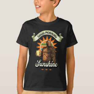 T-shirt Bigfoot Café Drôle Humour du Matin