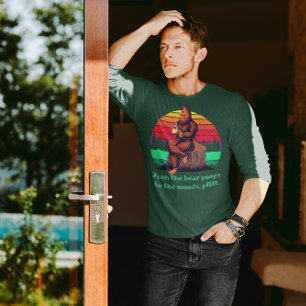 T-shirt Bigfoot Café du matin Paroles de sagesse Poops d'o