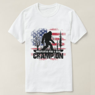 T-shirt Bigfoot Champion Inébranlable de Cache-Cache Drape