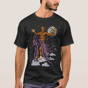 T-shirt Bigfoot chevauchant Mothman