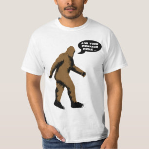T-shirt Bigfoot croient