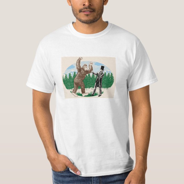 T-shirt Bigfoot de combat (Devant)